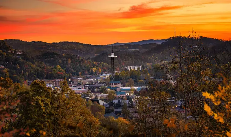 Gatlinburg during the fall