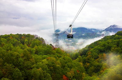 aerial tram at ober mountain