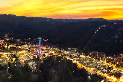 lights over gatlinburg